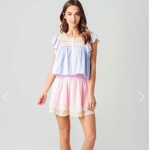 LoveShackFancy Toya Skirt Sz Med 🌸❤️